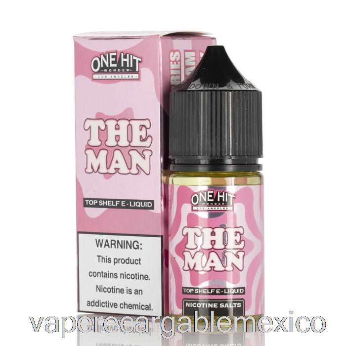 Vape Recargable The Man - Sales Maravillas One Hit - 30ml 50mg
